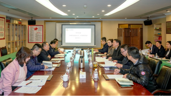 省国资党委委员、副主任沈汝源率队调研省美狮贵宾会集团
